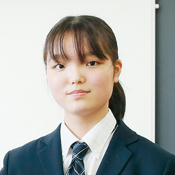髙田晴菜さん（高2）